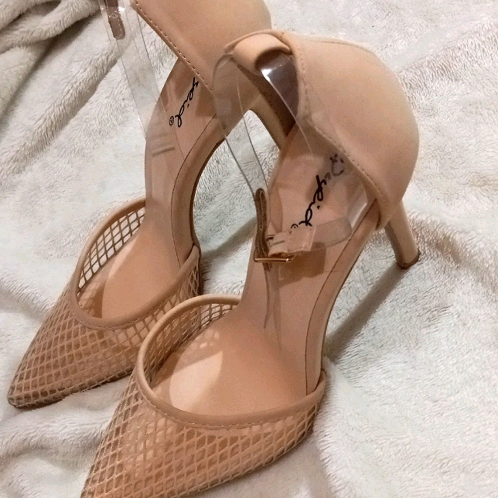Cream colored heels